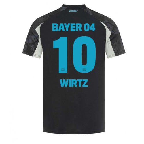 Pánský Fotbalový dres Bayer Leverkusen Florian Wirtz #10 2024-25 Třetí Krátký Rukáv